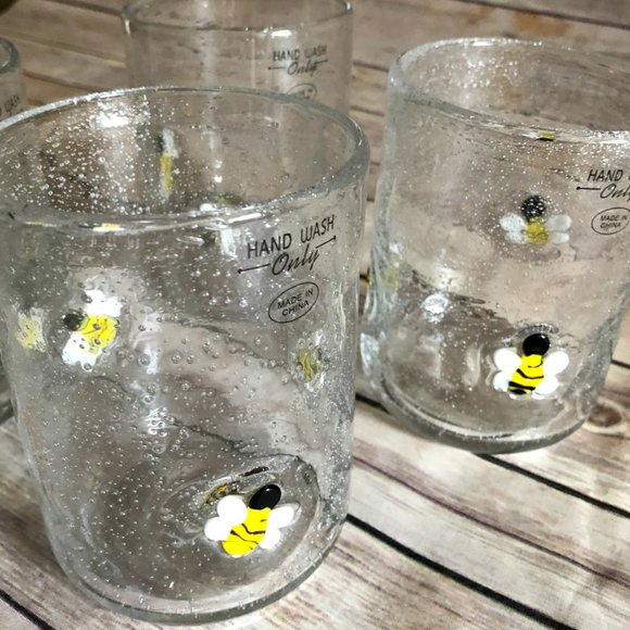 Anthropologie Dining 2 Anthropologie Honey Bee Bubble Drinking